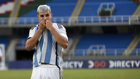 Sudamericano Sub 20, Argentina vs. Perú. Foto: @Argentina.