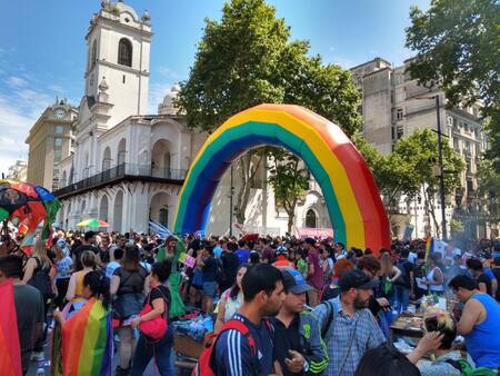 Marcha del orgullo en Buenos Aires