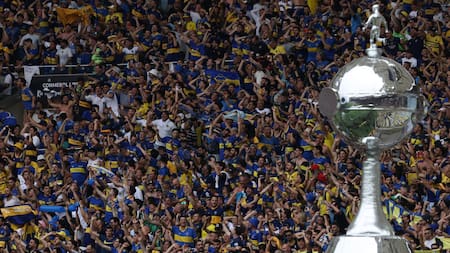 Los hinchas de Boca en la final de la Copa Libertadores. Foto: Reuters.