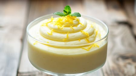 El delicioso mousse de limón fácil de preparar.
