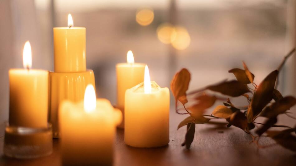 Velas. Foto Unsplash