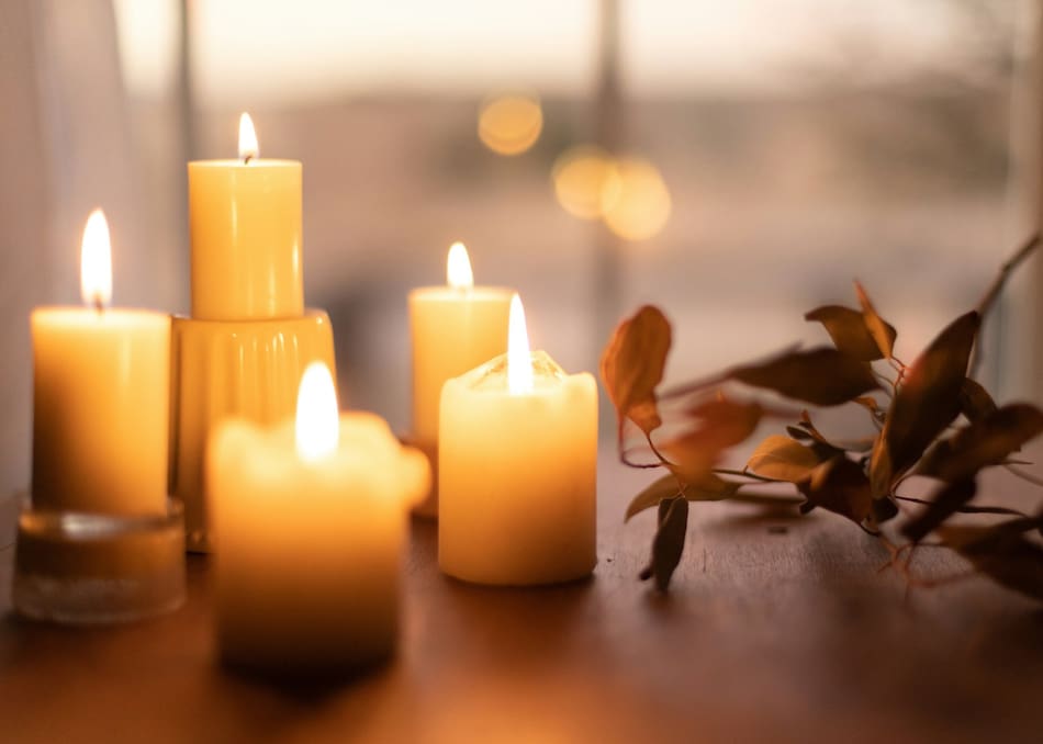 Velas. Foto Unsplash