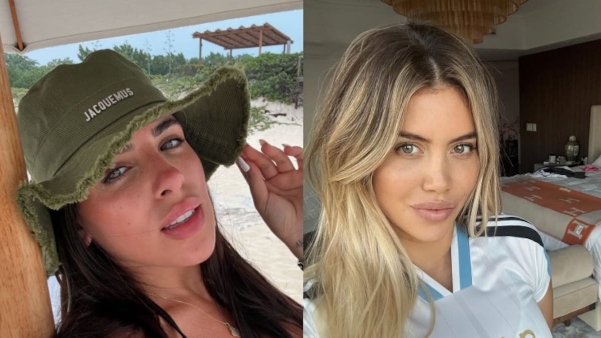 Valu Cervantes y Wanda Nara.