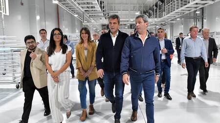 Sergio Massa en San Juan. Foto: Prensa.