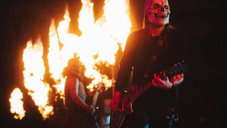 Airbag en Vélez. Foto: Instagram @livedaleplay