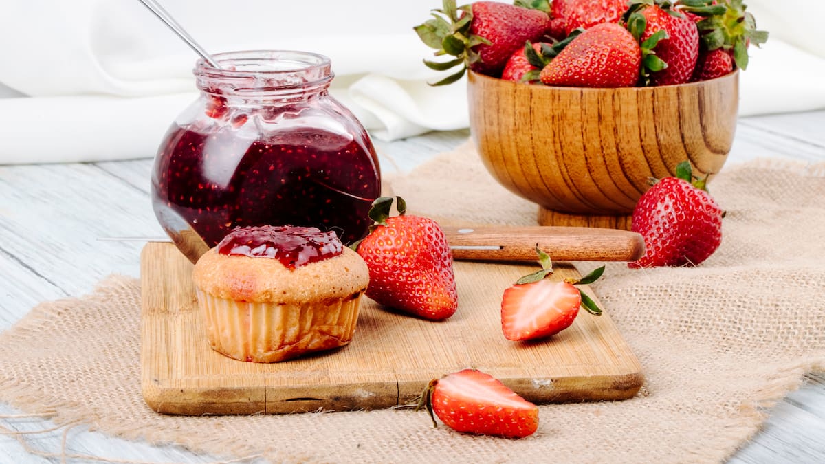 Dulce de frutilla.