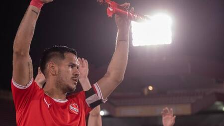 Sergio Barreto en Independiente. Foto: NA.