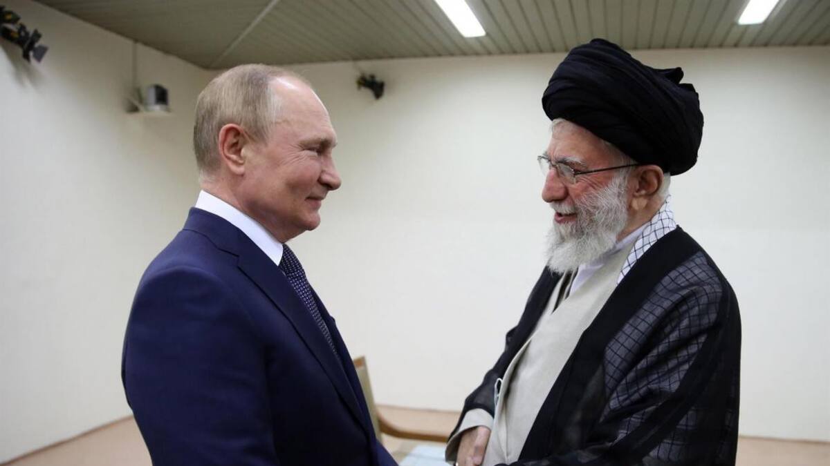 Vladimir Putin en Irán, EFE