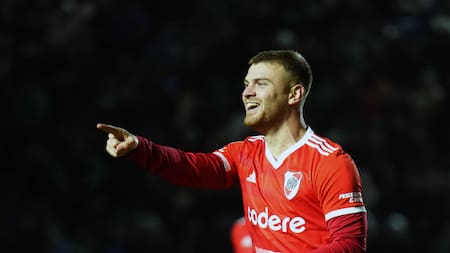 Lucas Beltrán es pretendido por Friburgo, de Alemania. Foto: NA.