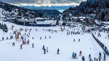 Cerro Catedral de Bariloche. Foto NA.