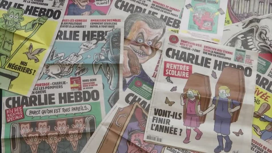 La revista satírica francesa Charlie Hebdo. Foto: Reuters.