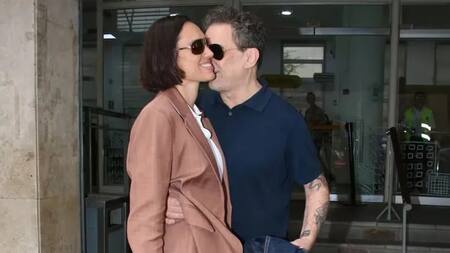 Dieron el sí: Andrés Calamaro y la modelo Natalí Franco se casaron tras dos años de relación