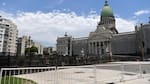 Se debate la reforma laboral en el Senado: el operativo de seguridad en el Congreso