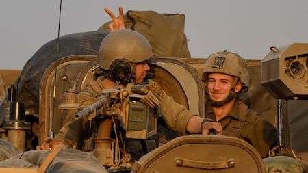 Ejército israelí en Gaza. Foto: Reuters.