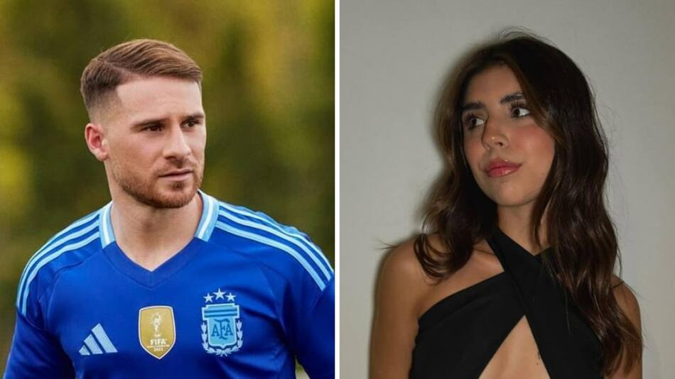 Alexis Mac Allister y Cami Mayán. Foto: Instagram @alemacallister y @camimayan.
