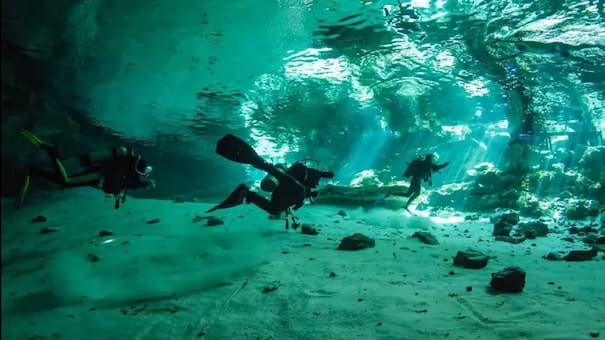 Trágico final: hallaron muerto al buzo argentino que desapareció en México tras sumergirse en un cenote en Yucatán
