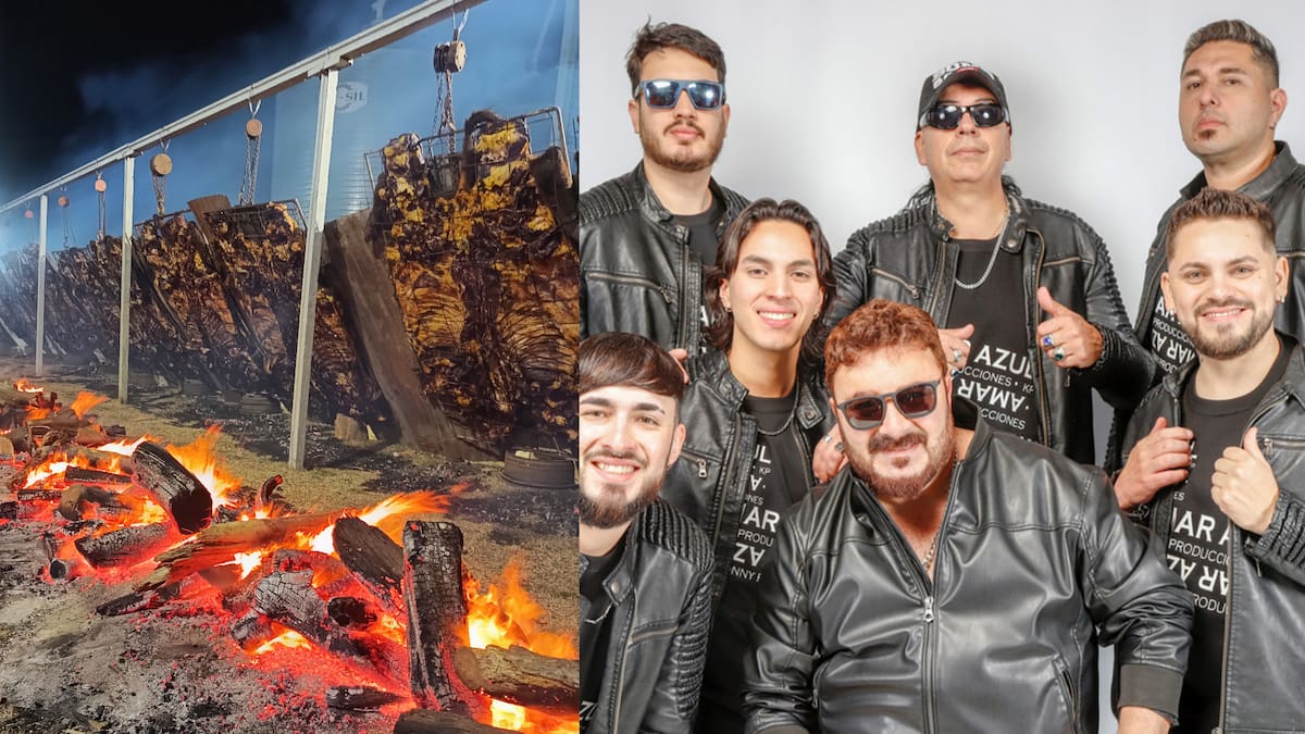 Alvear cumple 157 años y lo festeja con 10 vaquillonas al asador y un show de Amar Azul.