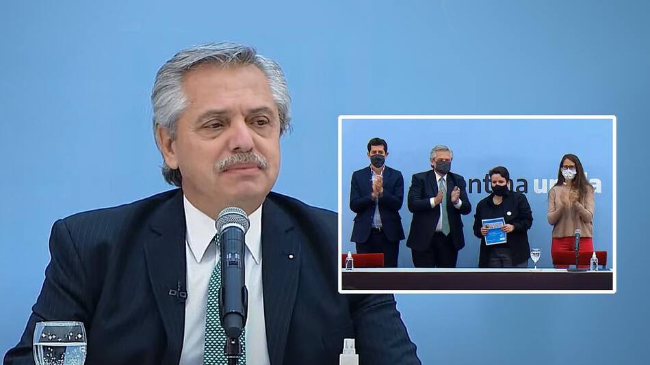 Alberto Fernández, DNI de personas no binarias