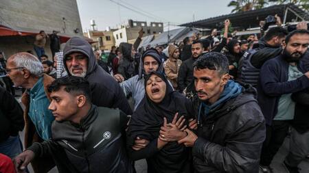 Guerra en Gaza. Foto: EFE