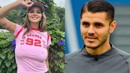 La China Suárez y Mauro Icardi. Foto: NA.