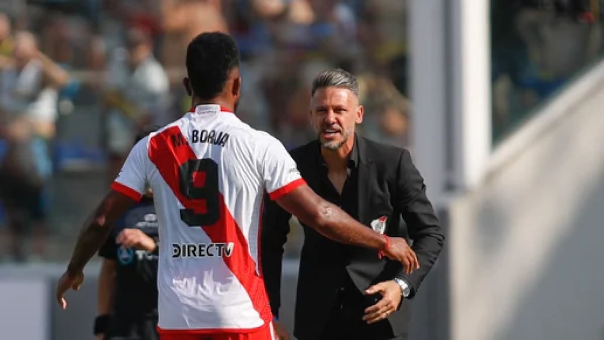 Martín Demichelis, entrenador de River. Foto: NA