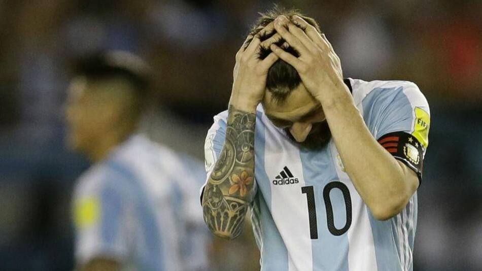 Messi preocupado