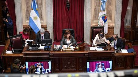 Sesión pública especial del Senado de la Nación, NA