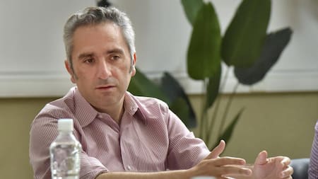 Andrés "Cuervo" Larroque. Foto: NA.