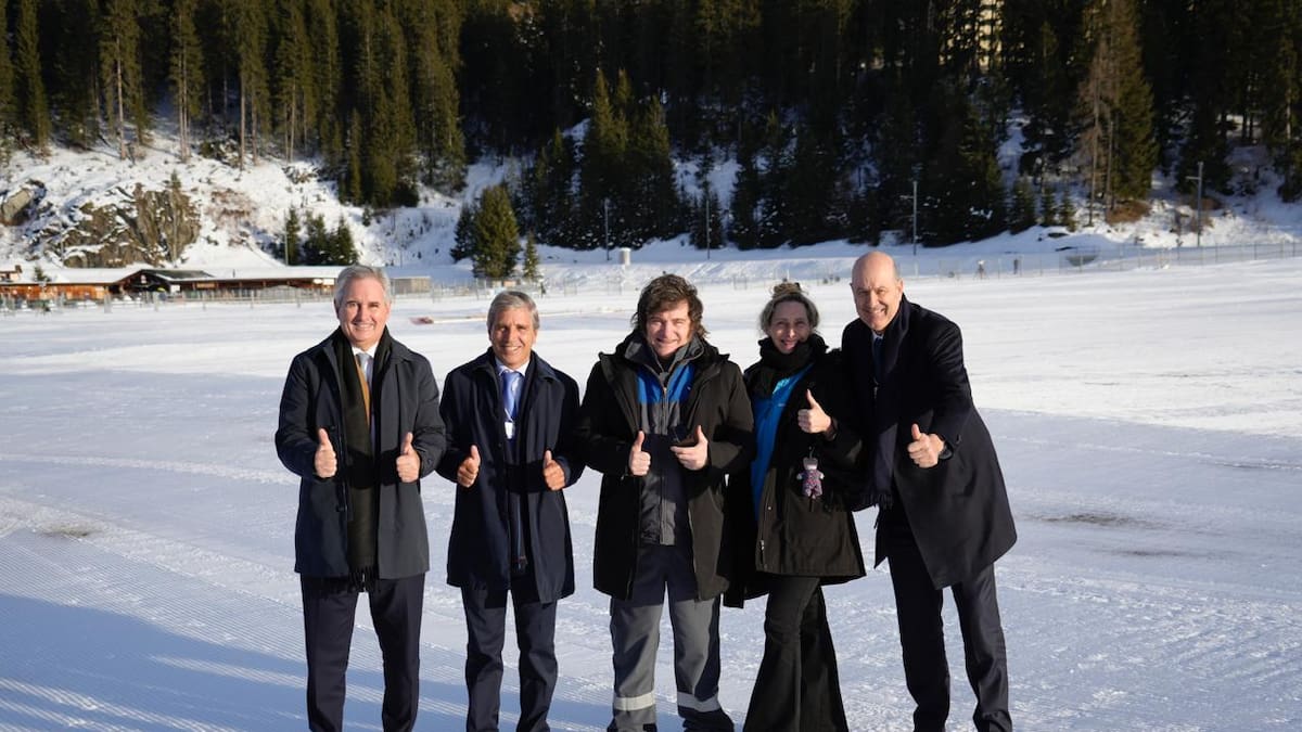 El presidente partirá a Argentina tras su participación en el Foro Económico de Davos.