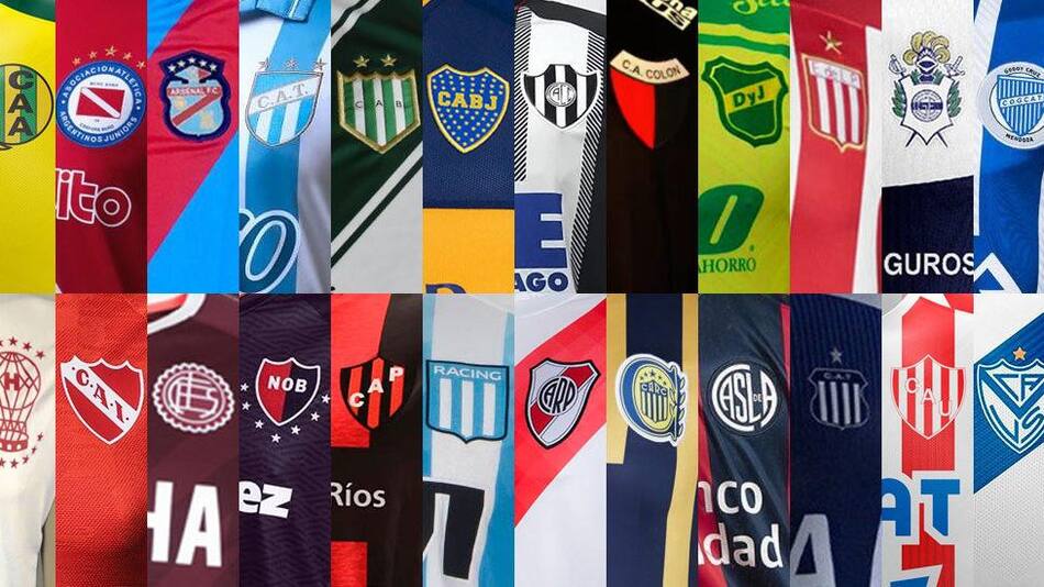 Subasta de camisetas del fútbol argentino para recaudar fondos para el Hospital de Niños