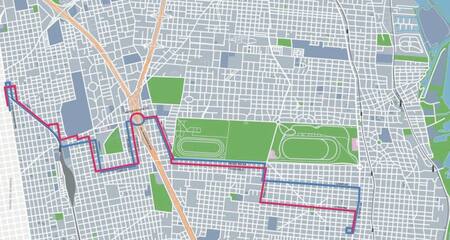 El nuevo recorrido de la línea 700. Foto: X/@formulabondi