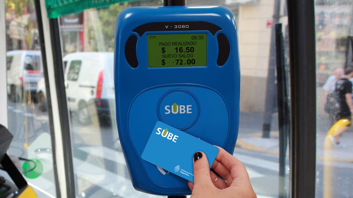 De cuánto será el saldo negativo de la SUBE en julio 2026: montos para colectivos, subtes y trenes