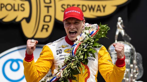 500 Millas de Indianápolis: Josef Newgarden se llevó una accidentada carrera que tuvo el abandono de Agustín Canapino