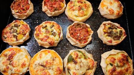 Canastitas de varios sabores. Foto: captura YouTube