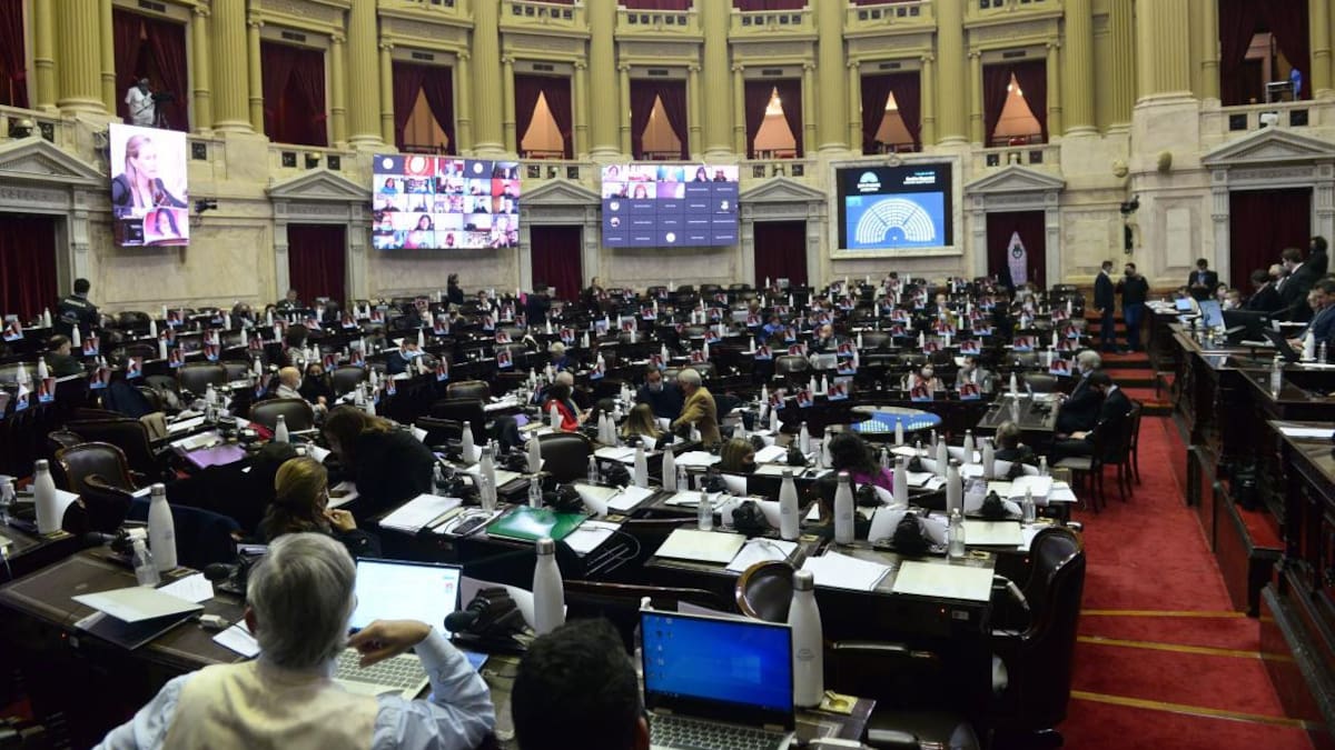 Sesión en Diputados, AGENCIA NA