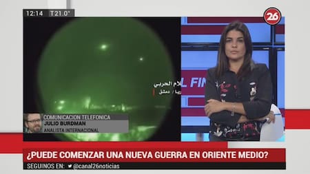 Julio Burdman tras ataque a Siria: "El gran temor es que se expanda a otros países"