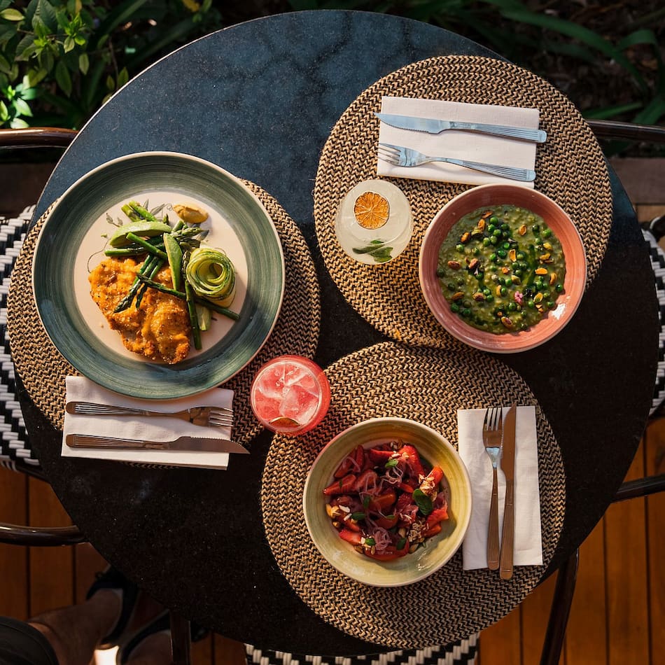 Restaurantes con jardines: Los jardines de las Barquín. Foto: Prensa