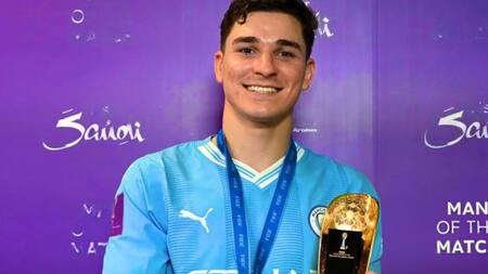 Julián Álvarez. Foto: X