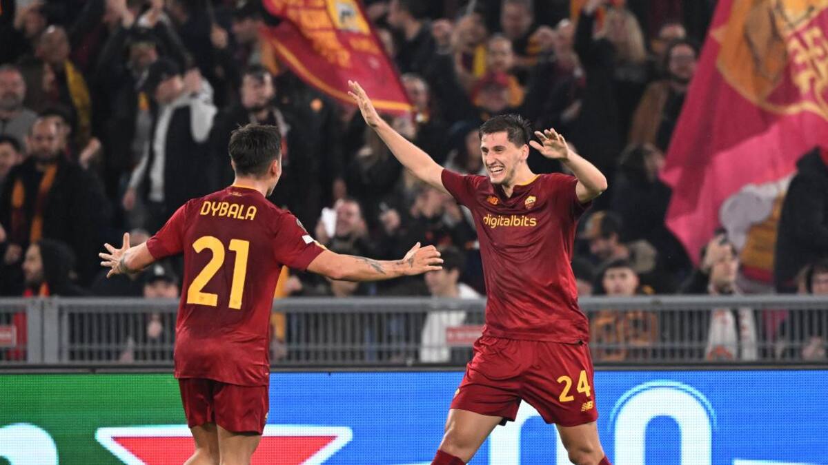 Paulo Dybala; Roma-Real Sociedad. Foto: Reuters.