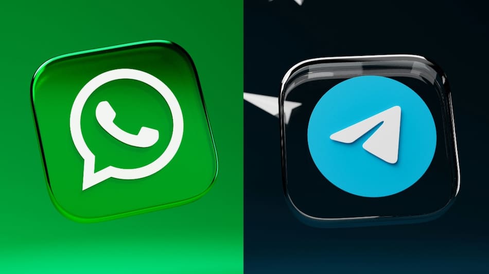 WhatsApp y Telegram. Foto Unsplash.