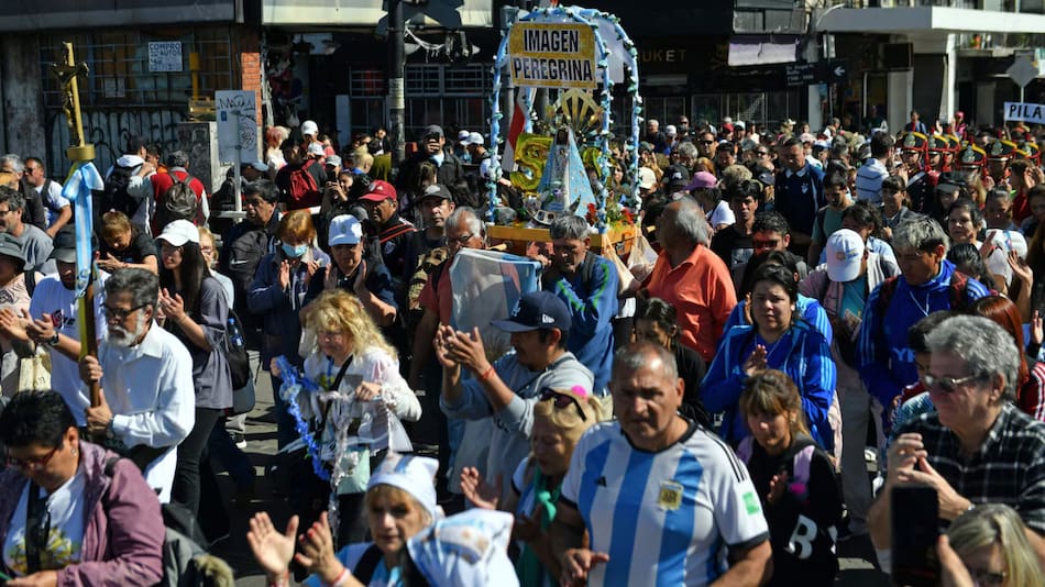 Peregrinación a Luján. Foto: NA