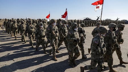 Fuerzas militares polacas. Foto: Reuters