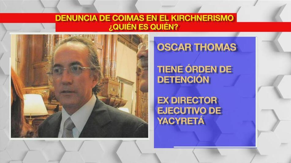 Oscar Thomas - Megacausa por coimas, cuadernos de corrupción K