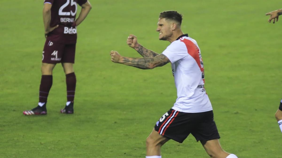 Bruno Zuculini, River. Foto: NA.