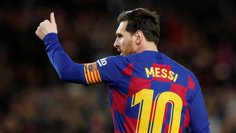 Lionel Messi en Barcelona, REUTERS