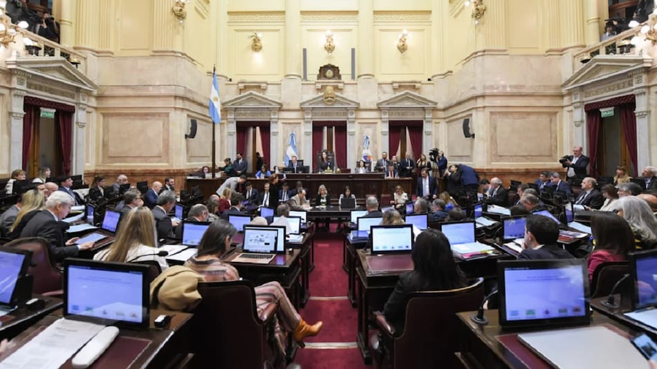Senadores. Foto: NA