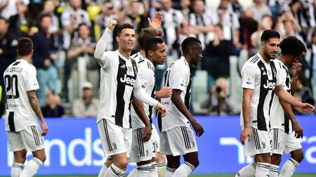 Festejo de la Juventus en Serie A (Reuters)