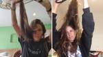 Juana Viale y Laura Novoa se cortaron el cabello para apoyar a las mujeres de Irán