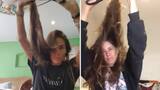 Juana Viale y Laura Novoa se cortaron el cabello para apoyar a las mujeres de Irán