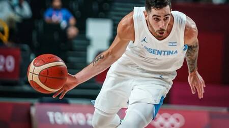 Luca Vildoza, básquet